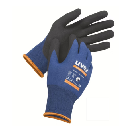 Mănuşi Uvex athletic lite ESD albastru/negru touchscreen