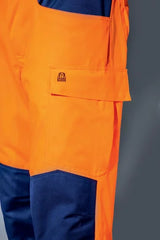 Pantaloni de lucru uvex suXXeed high-vis portocaliu vizibilitate ridicată