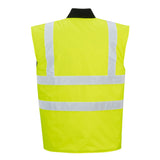 Portwest S469 vesta reversibilă impermeabilă galben reflectorizant