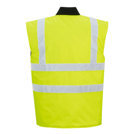 Portwest S469 vesta reversibilă impermeabilă galben reflectorizant