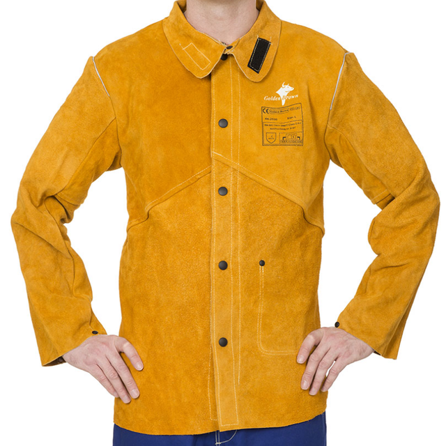weldas-44-2530p-welding-jacket-detail