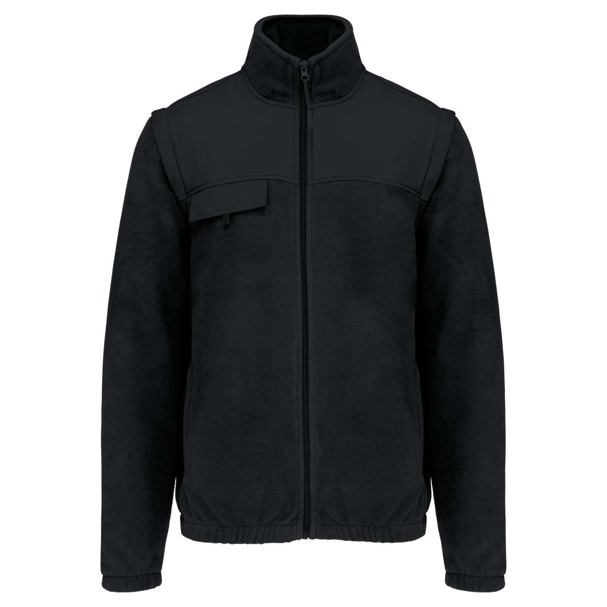 Jachetă Microfleece WK9105 Unisex Negru