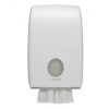 Dispenser AQUARIUS pentru Prosoape Pliate - Interleaved, Alb