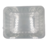Caserola PET transparent 227x178x60, 400 buc/bax