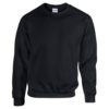 Tricou Heavy blend la baza gatului, maneca lunga, negru, S-2XL