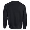Tricou Heavy blend la baza gatului, maneca lunga, negru, S-2XL