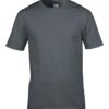Tricou la baza gatului Gildan Premium, Gri Charcoal, S-3XL