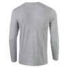 Tricou Softstyle, maneca lunga, culoare RS sport grey