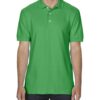 Tricou polo maneca scurta, barbati, verde, 3 nasturi