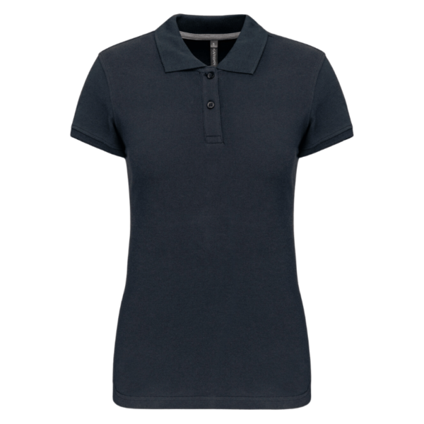 Tricou polo de dama, cu maneca scurta, navy